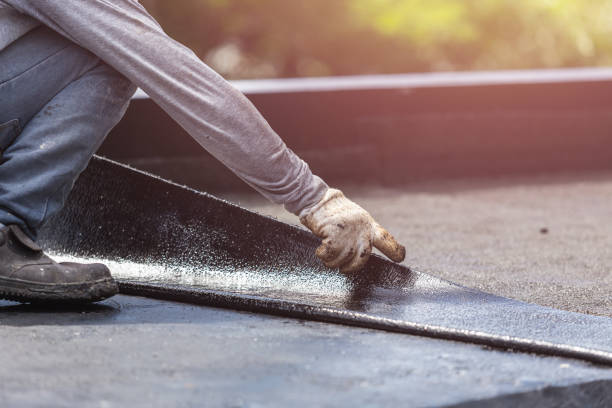 Professional Crawl Space Encapsulation technician working in Scotts, MI